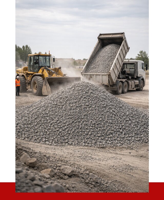 Купить щебень с доставкой в Нижнем Новгороде от 2605 руб. | ПРОНЕРУДНнн