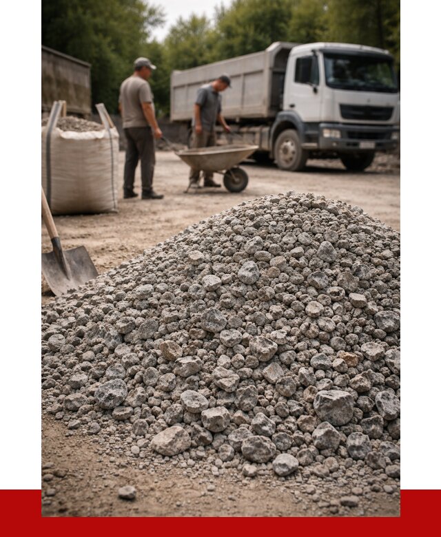 Гранитный щебень фракция 20-40 в Нижнем Новгороде от 3335 руб. ПРОНЕРУДНнн