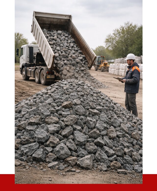 Гранитный щебень фракция 100-200 в Нижнем Новгороде от 4377 р. ПРОНЕРУДНнн