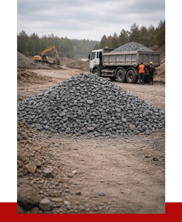 Щебень габбро диабаз фракция 40-70 в Нижнем Новгороде от 2293 р-ПРОНЕРУДНнн