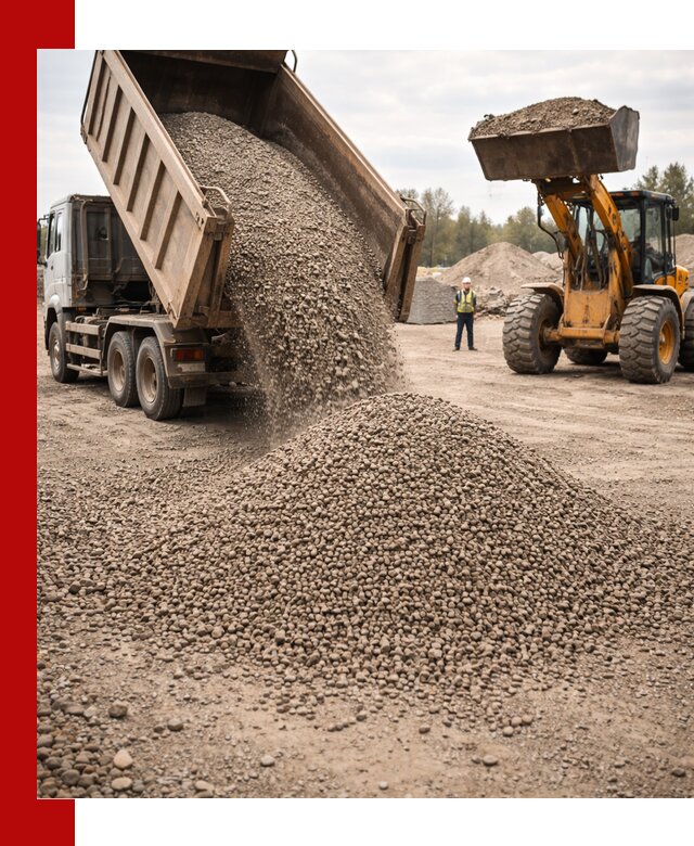 Гравийный щебень фракция 3–10 с доставкой в Нижнем Новгороде