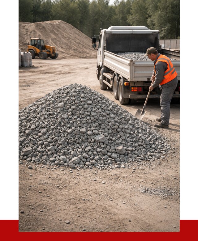 Гравийный щебень фракция 5-10 в Нижнем Новгороде от 2293 р. | ПРОНЕРУДНнн