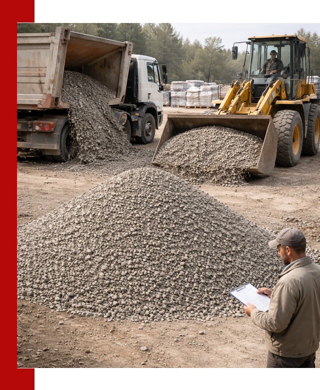Гравийный щебень фракция 5–10 с доставкой в Нижнем Новгороде