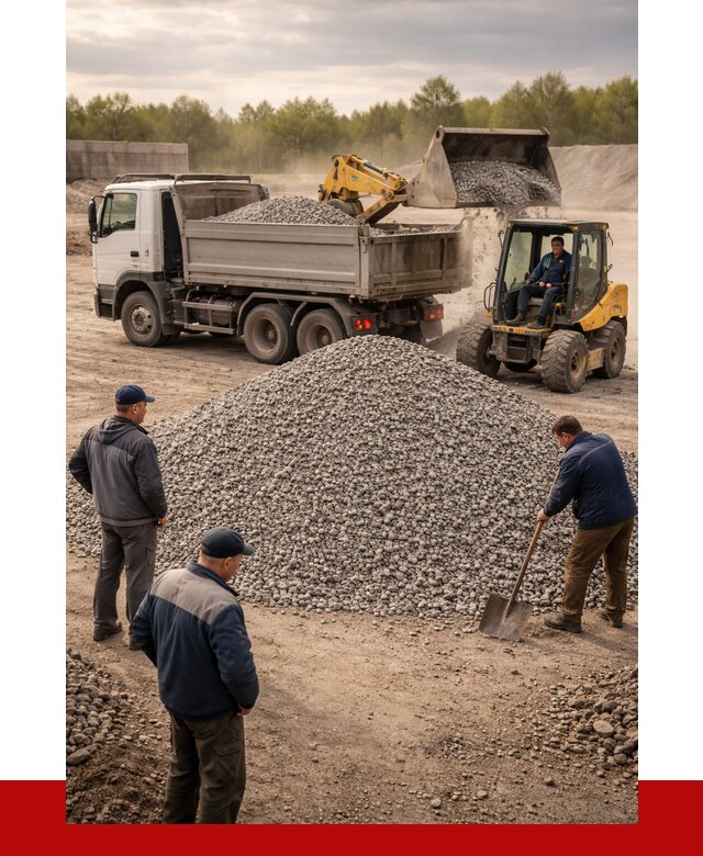 Гравийный щебень фракция 5-20 в Нижнем Новгороде от 2501 р. ПРОНЕРУДНнн