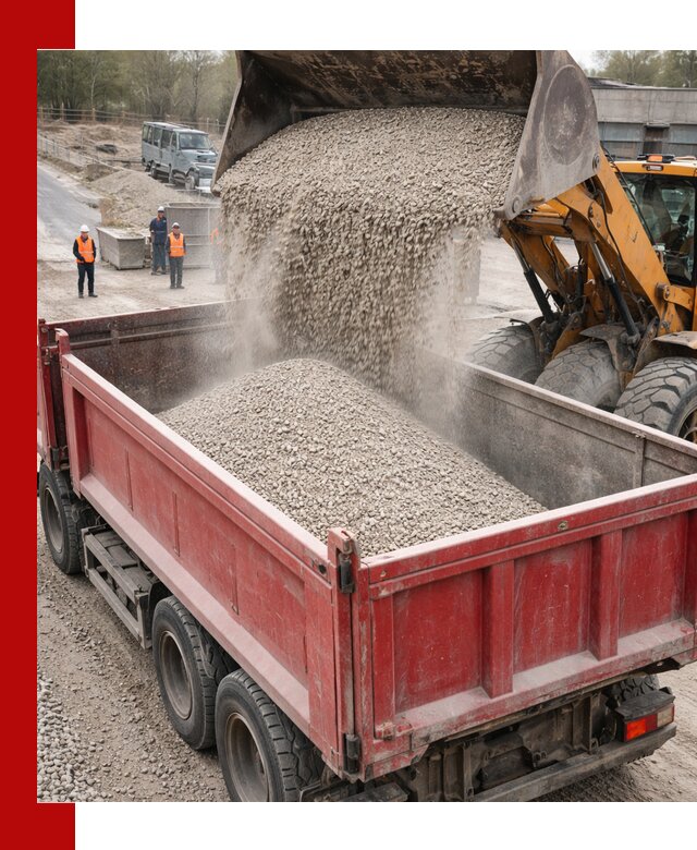 Купить известняковый щебень фракции 0-5 с доставкой в Нижнем Новгороде