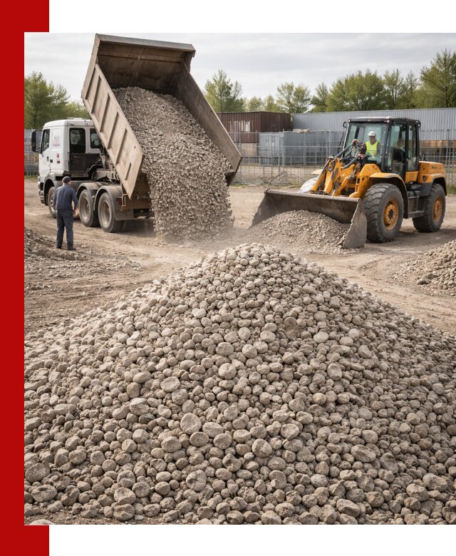 Доломитовый щебень фракции 20–41 с доставкой в Нижнем Новгороде