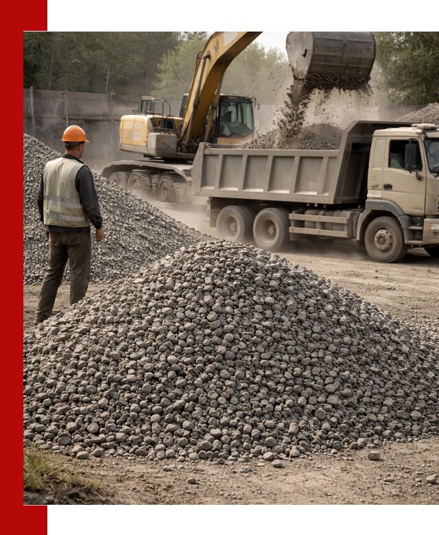 Шлаковый щебень фракция 5-20 с доставкой в Нижнем Новгороде