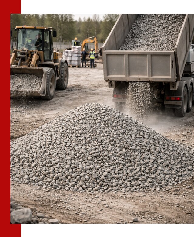 Вторичный щебень фракции 5-20 в Нижнем Новгороде — доставка и продажа крупнотоннажно