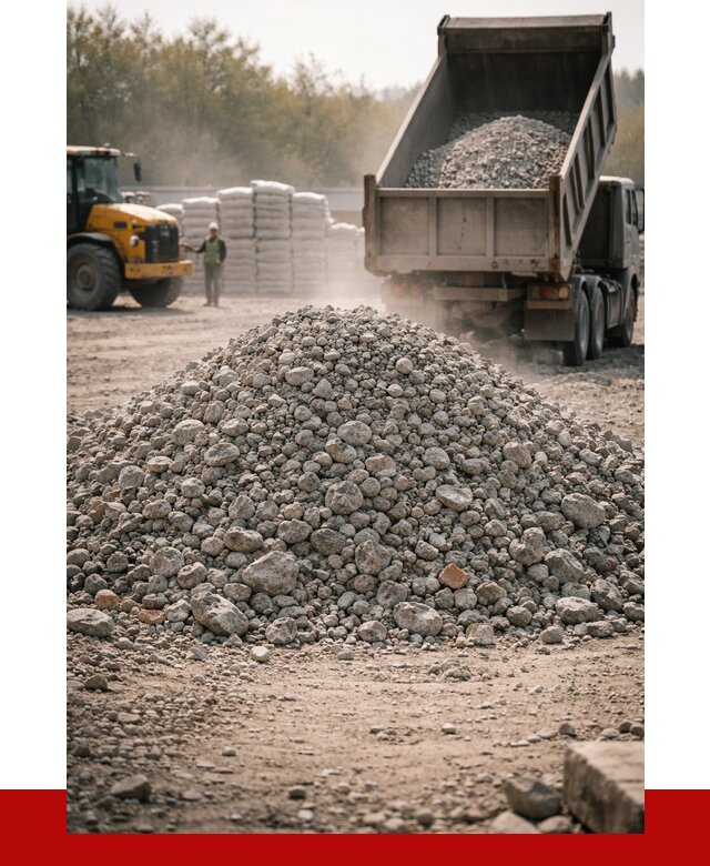 Вторичный щебень фракция 70-150 в Нижнем Новгороде от 1459 р. | ПРОНЕРУДНнн
