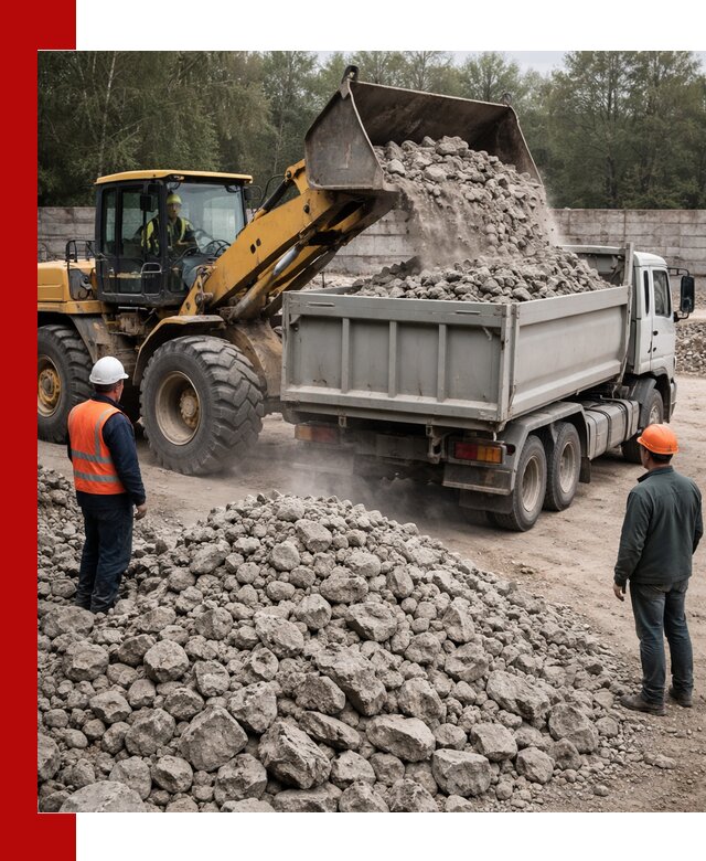 Вторичный щебень фракция 70–150 в Нижнем Новгороде с доставкой