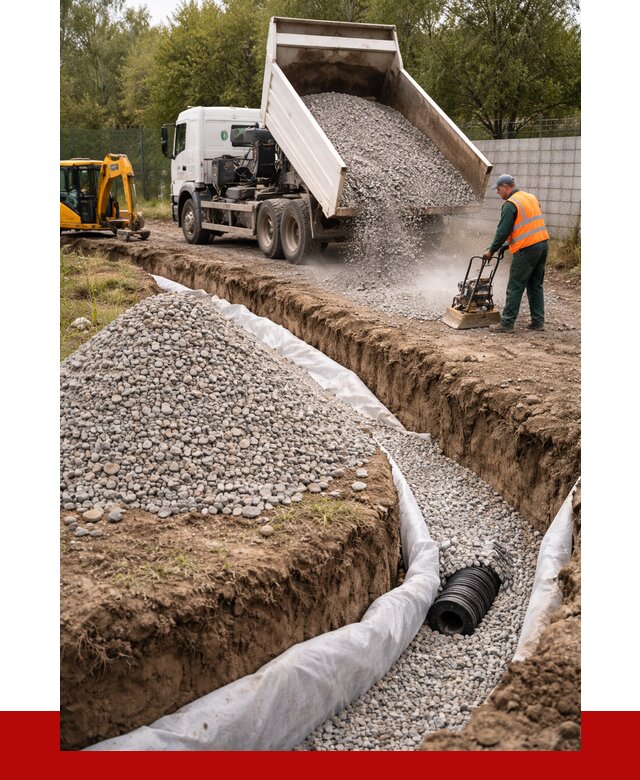 Щебень для дренажа в Нижнем Новгороде от 1928 р., ПРОНЕРУДНнн доставка