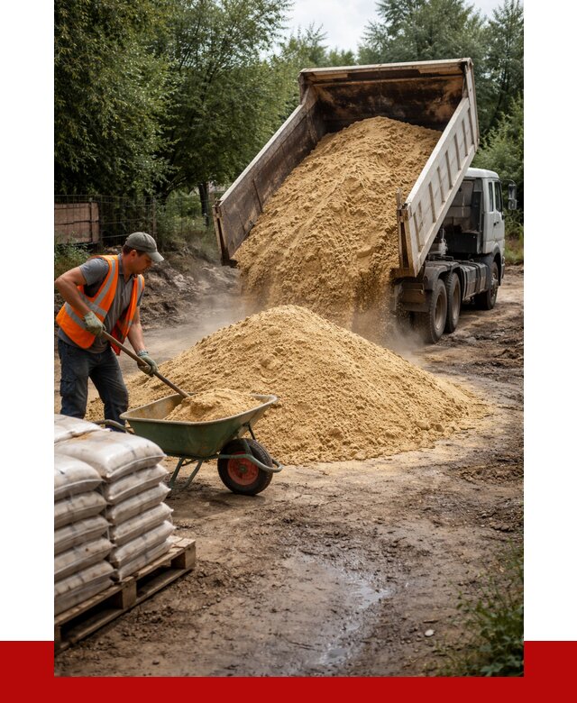 Купить песок с доставкой в Нижнем Новгороде от 1876 р. | ПРОНЕРУДНнн