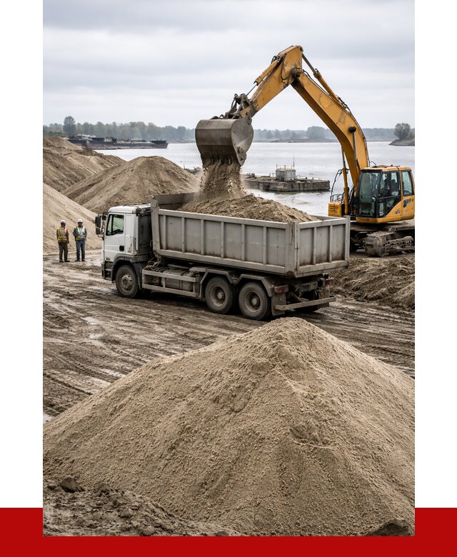 Купить речной песок навалом в Нижнем Новгороде от 1876 р., ПРОНЕРУДНнн