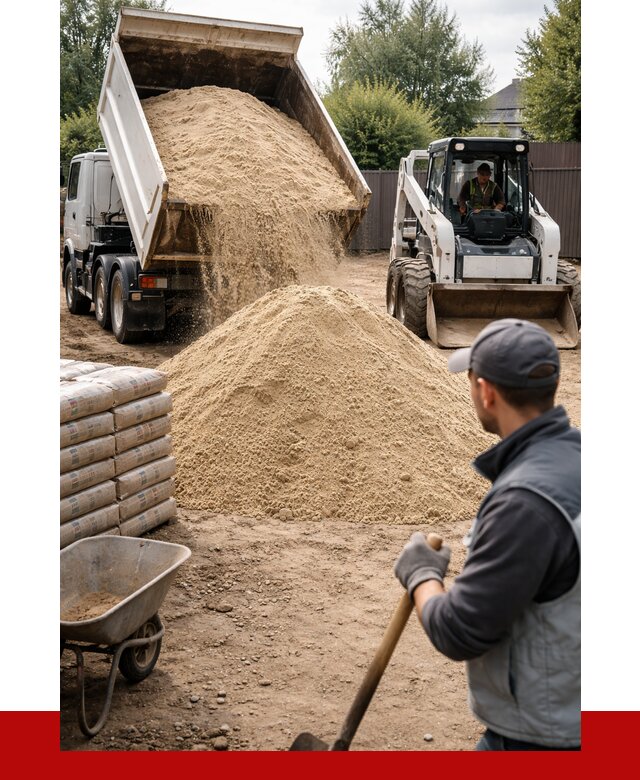 Мытый речной песок с доставкой в Нижнем Новгороде от 1511 р. | ПРОНЕРУДНнн