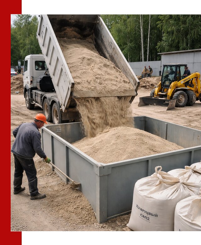 Кварцевый песок для фильтра в Нижнем Новгороде — доставка и качество