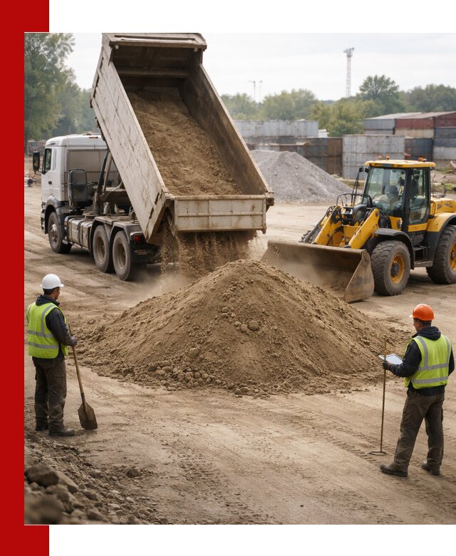 Доставка и продажа пескогрунта оптом и в розницу в Нижнем Новгороде