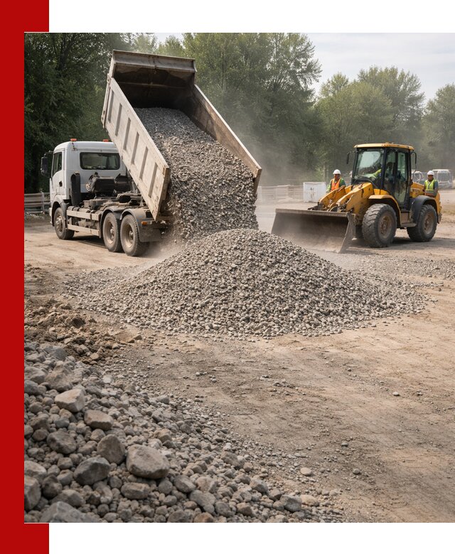 Гравий фракция 5–20 доставка в Нижнем Новгороде оптом и в розницу