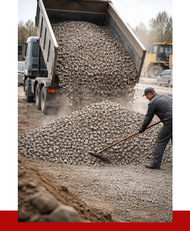 Гравий фракция 20-40 в Нижнем Новгороде от 2605 р. доставка | ПРОНЕРУДНнн