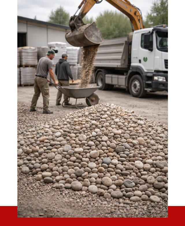 Галька декоративная в Нижнем Новгороде от 3335 р. за куб | ПРОНЕРУДНнн