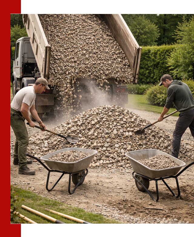 Доставка и продажа декоративной гальки в Нижнем Новгороде
