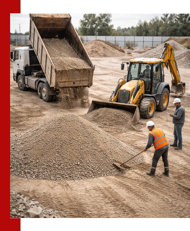 Поставка и доставка ПГС С4 в мешках и самосвалах в Нижнем Новгороде