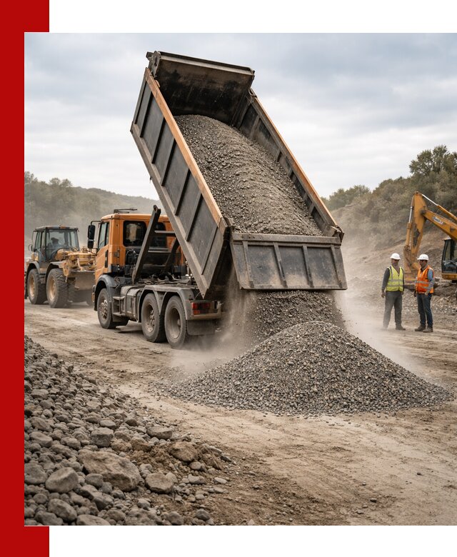 Щебёночно-песчаная смесь ЩПС С1 с доставкой в Нижнем Новгороде