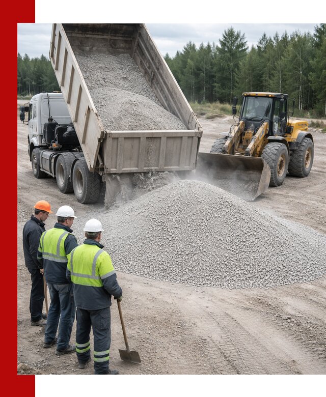Известняковый отсев 0-5 доставка в Нижнем Новгороде быстро и выгодно