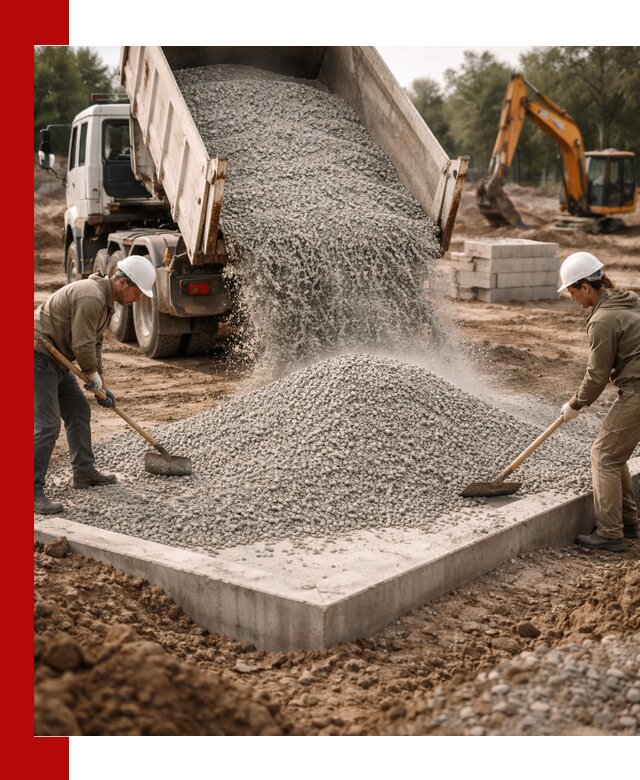 Доставка и продажа отсева для бетона в Нижнем Новгороде