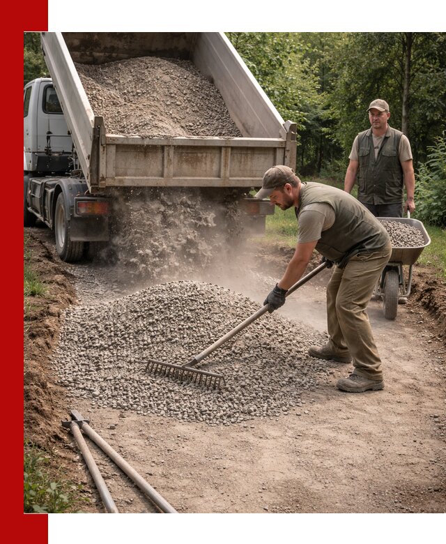 Каменная крошка для дорожек с доставкой в Нижнем Новгороде