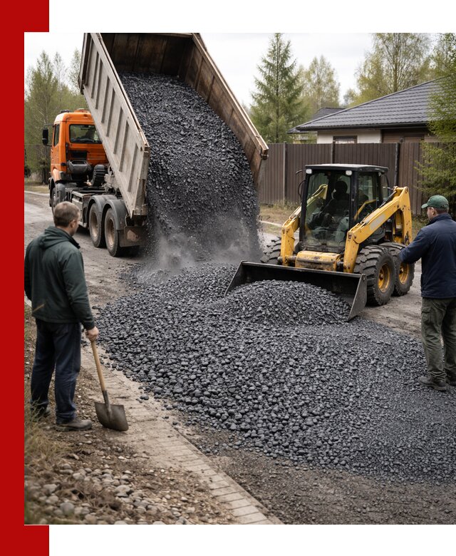 Крошка габбро с доставкой в Нижнем Новгороде для строительных работ