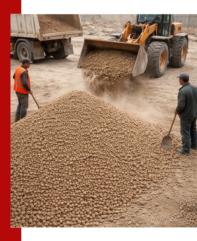 Керамзит фракция 10-20 с доставкой в Нижнем Новгороде