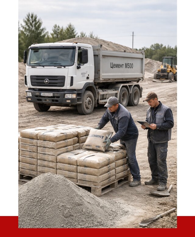 Купить цемент м500 с доставкой в Нижнем Новгороде от 5419 р. | ПРОНЕРУДНнн