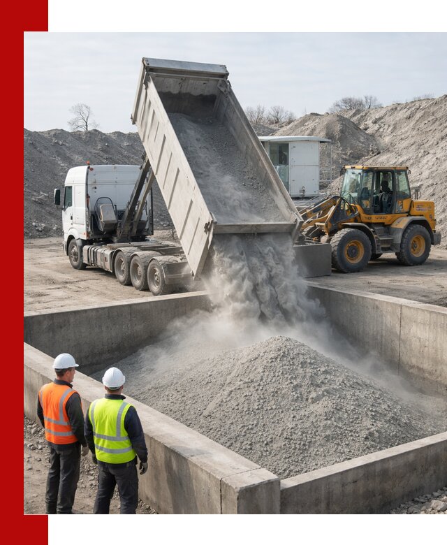 Доставка цемента навалом в Нижнем Новгороде крупными партиями