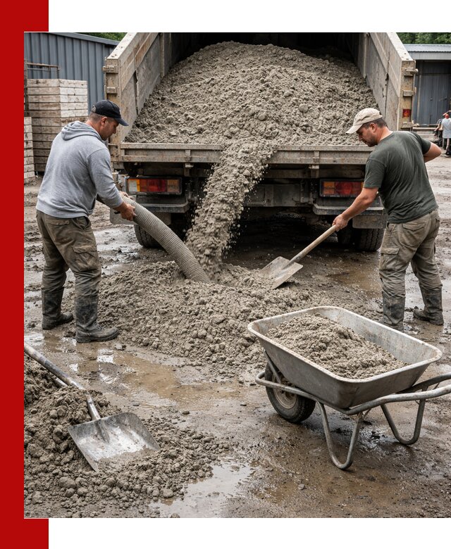 Цементно-песчаная смесь М150 доставка в Нижнем Новгороде