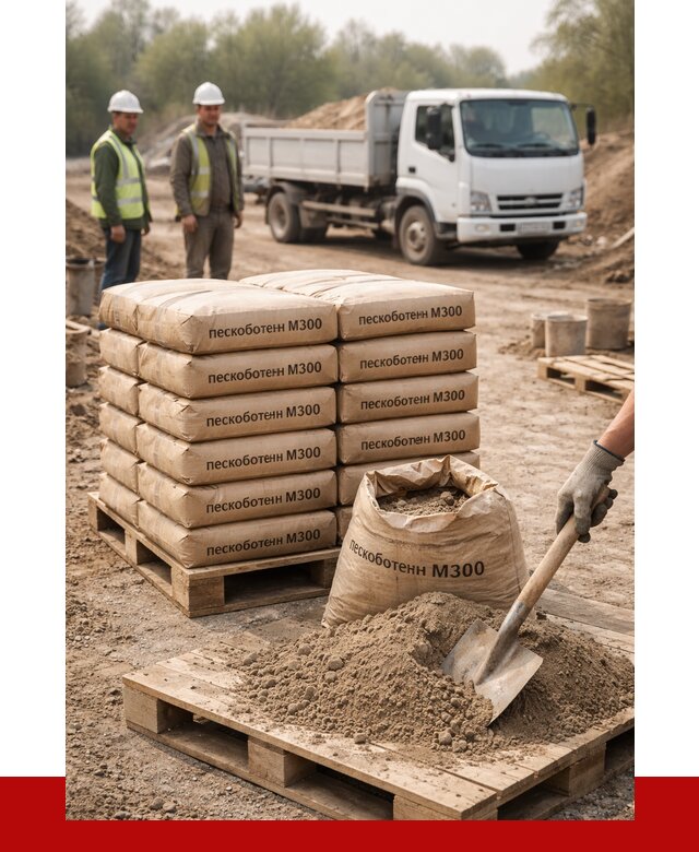 Пескобетон М300 в Нижнем Новгороде с доставкой от 4846 р. за куб | ПРОНЕРУДНнн