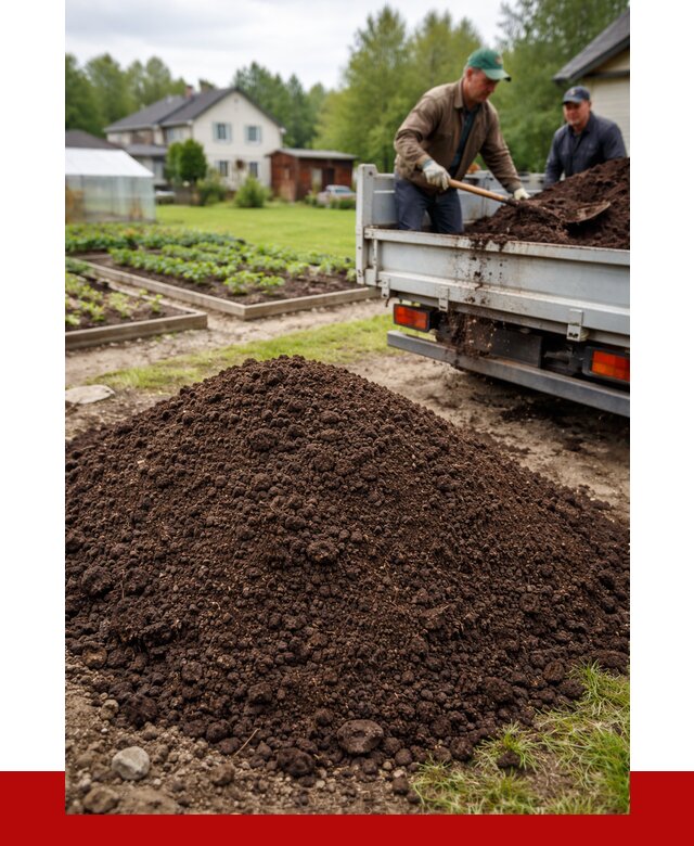 Плодородный грунт в Нижнем Новгороде с доставкой от 4377 р. | ПРОНЕРУДНнн