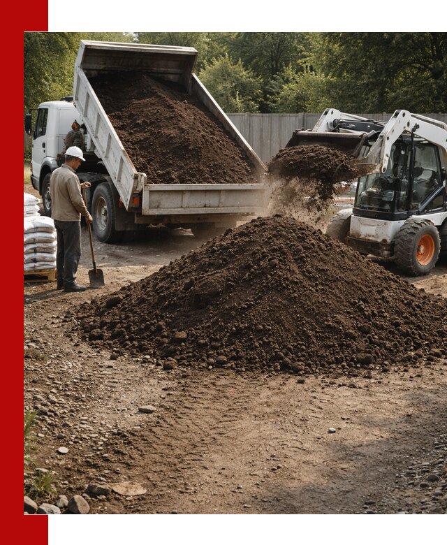 Доставка растительного грунта в Нижнем Новгороде от производителя оптом и в розницу