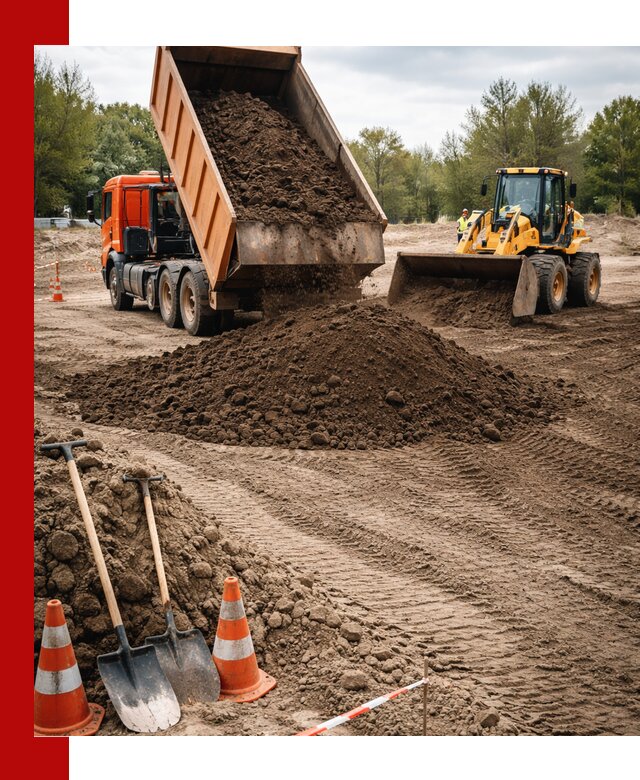 Поставка и доставка планировочного грунта в Нижнем Новгороде