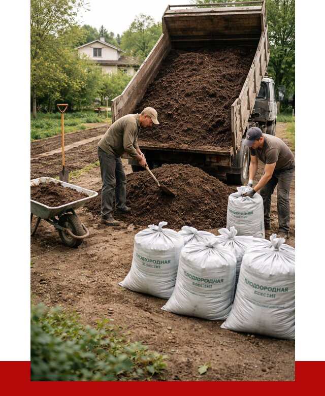 Плодородная смесь в Нижнем Новгороде от 4377 р./куб с доставкой | ПРОНЕРУДНнн