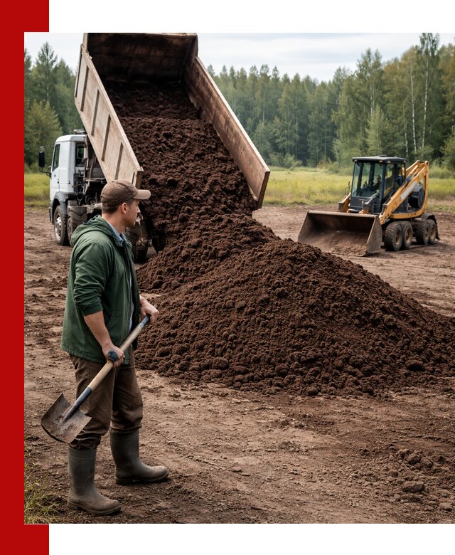 Купить верховой торф с доставкой в Нижнем Новгороде для садоводства и растений