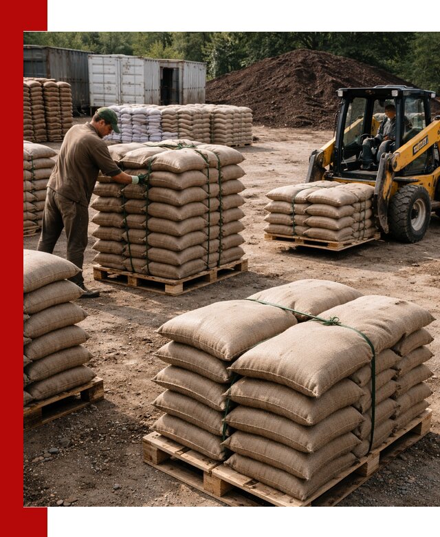 Доставка торфа в мешках по выгодным ценам в Нижнем Новгороде