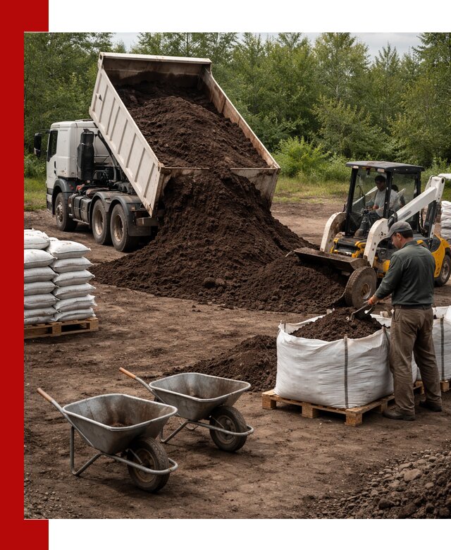 Доставка и продажа торфогрунта в Нижнем Новгороде оптом и в розницу