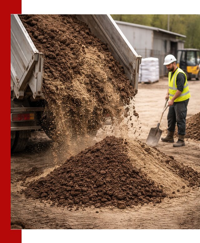 Доставка торфо-песчаной смеси в Нижнем Новгороде для строительства и озеленения