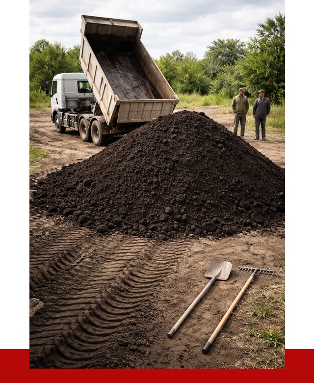 Купить чернозем навалом в Нижнем Новгороде от 1251 р. за куб | ПРОНЕРУДНнн