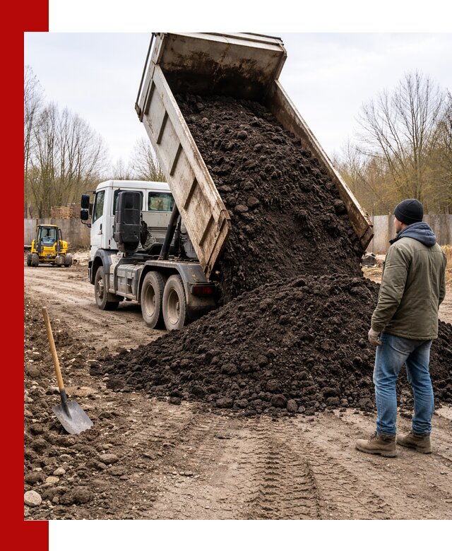 Доставка чернозема навалом в Нижнем Новгороде быстро и выгодно
