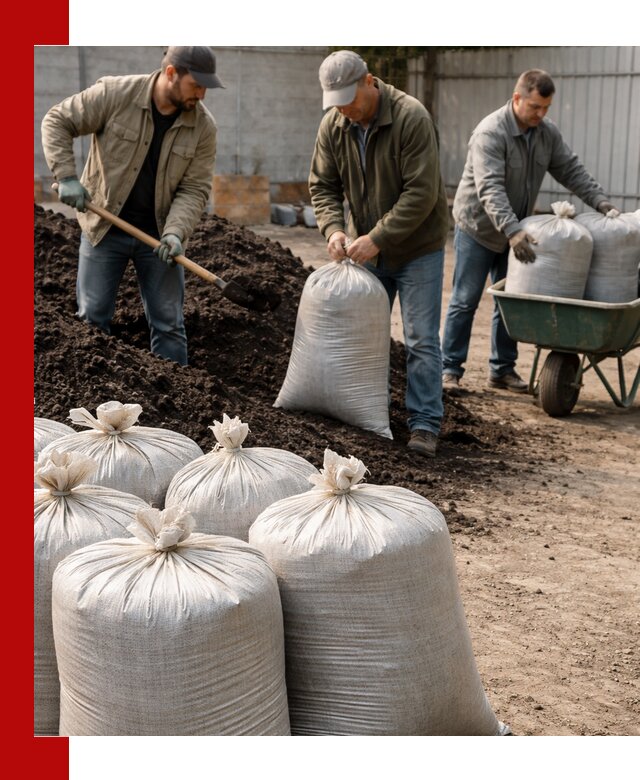 Купить чернозем в мешках с доставкой в Нижнем Новгороде