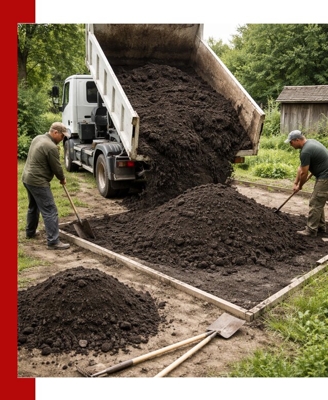 Купить чистый чернозем для огорода с доставкой в Нижнем Новгороде