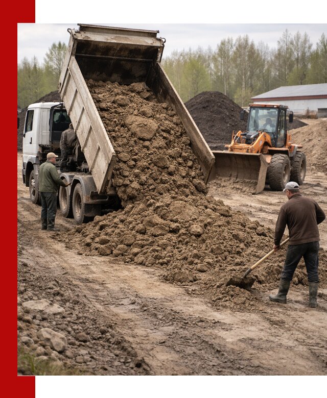 Доставка глин и суглинков в Нижнем Новгороде оптом и вкрай