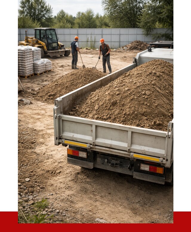 Супесь с доставкой в Нижнем Новгороде от 2553 р. за куб | ПРОНЕРУДНнн
