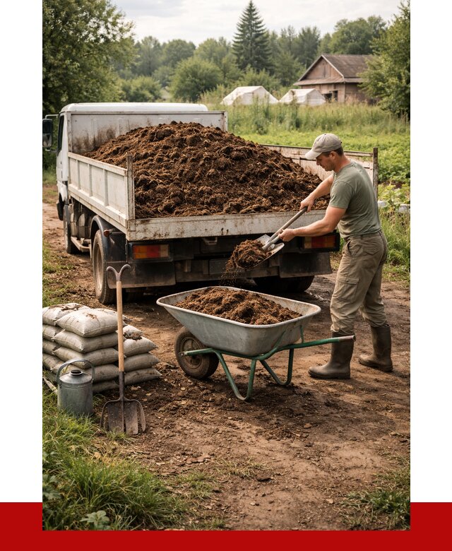 Купить коровий навоз с доставкой в Нижнем Новгороде от 1876 р. | ПРОНЕРУДНнн